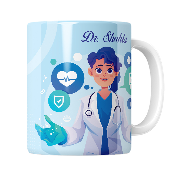 ماگ مدل پزشک طرح شهلا