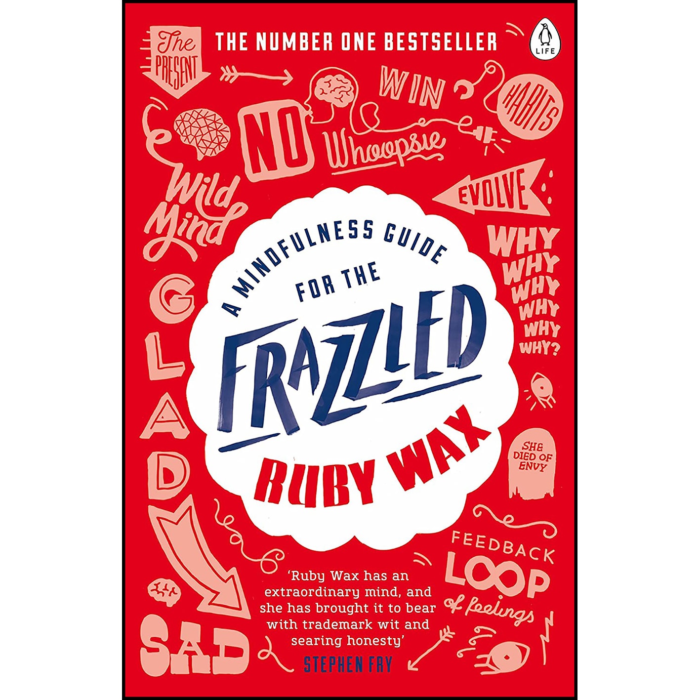 کتاب A Mindfulness Guide for the Frazzled اثر Ruby Wax انتشارات Penguin Life