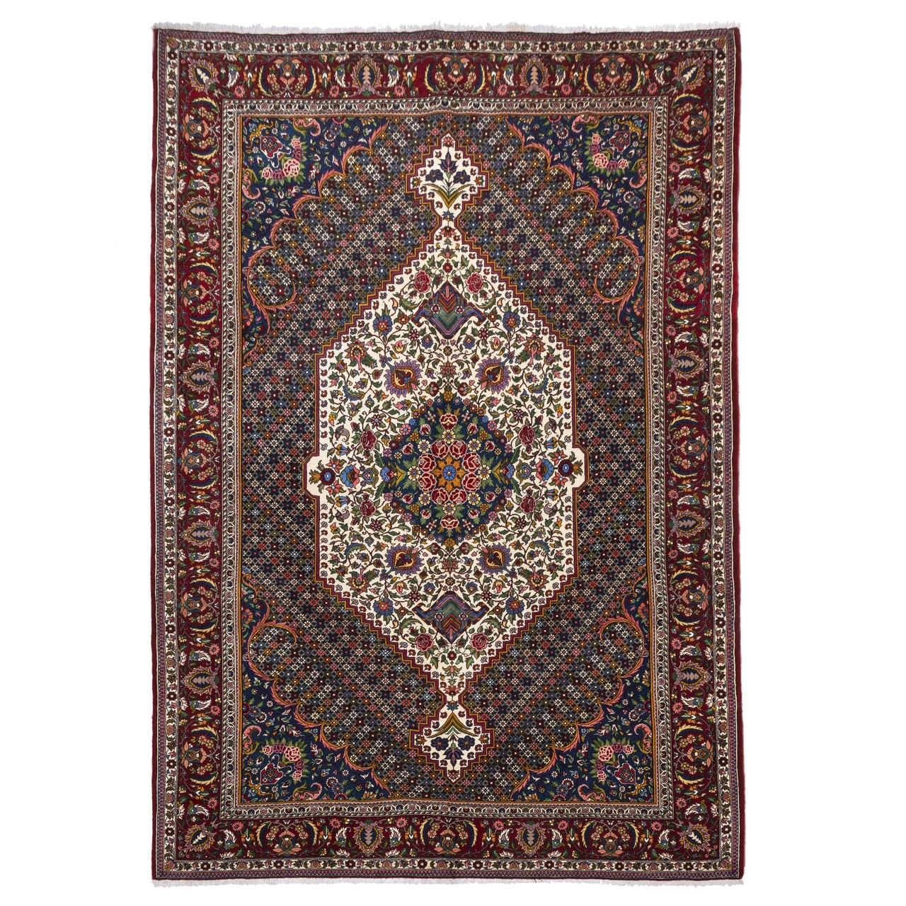 فرش دستباف قدیمی شش متری سی پرشیا کد 174358