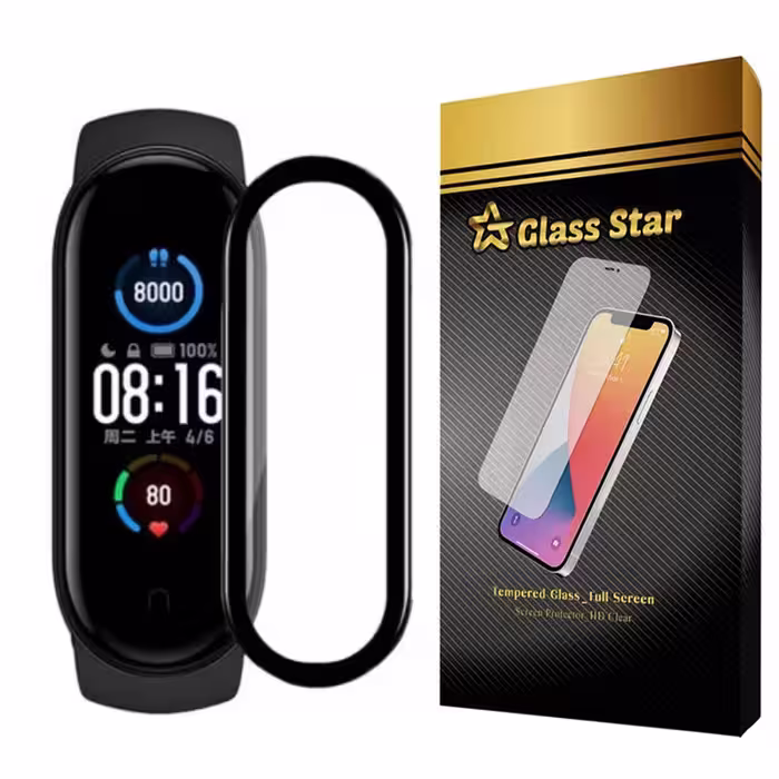 محافظ صفحه نمایش نانو گلس استار مدل PMGA مناسب برای ساعت هوشمند شیائومی Mi Band 5 | کالا برتری