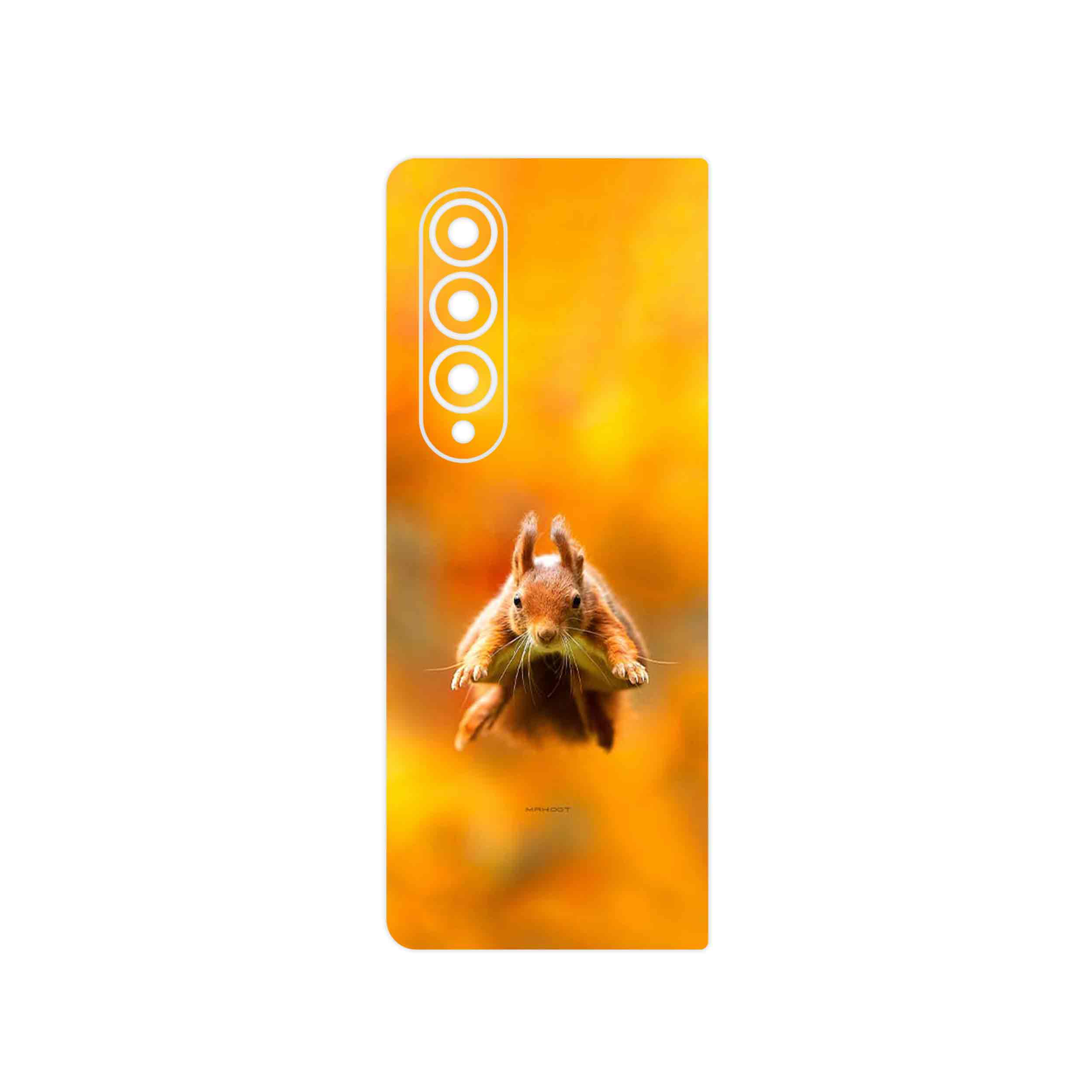 برچسب پوششی ماهوت مدل Squirrel مناسب برای گوشی موبایل سامسونگ Galaxy Z Fold4