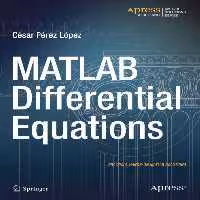 خرید و دانلود نسخه کامل کتاب MATLAB Differential Equations