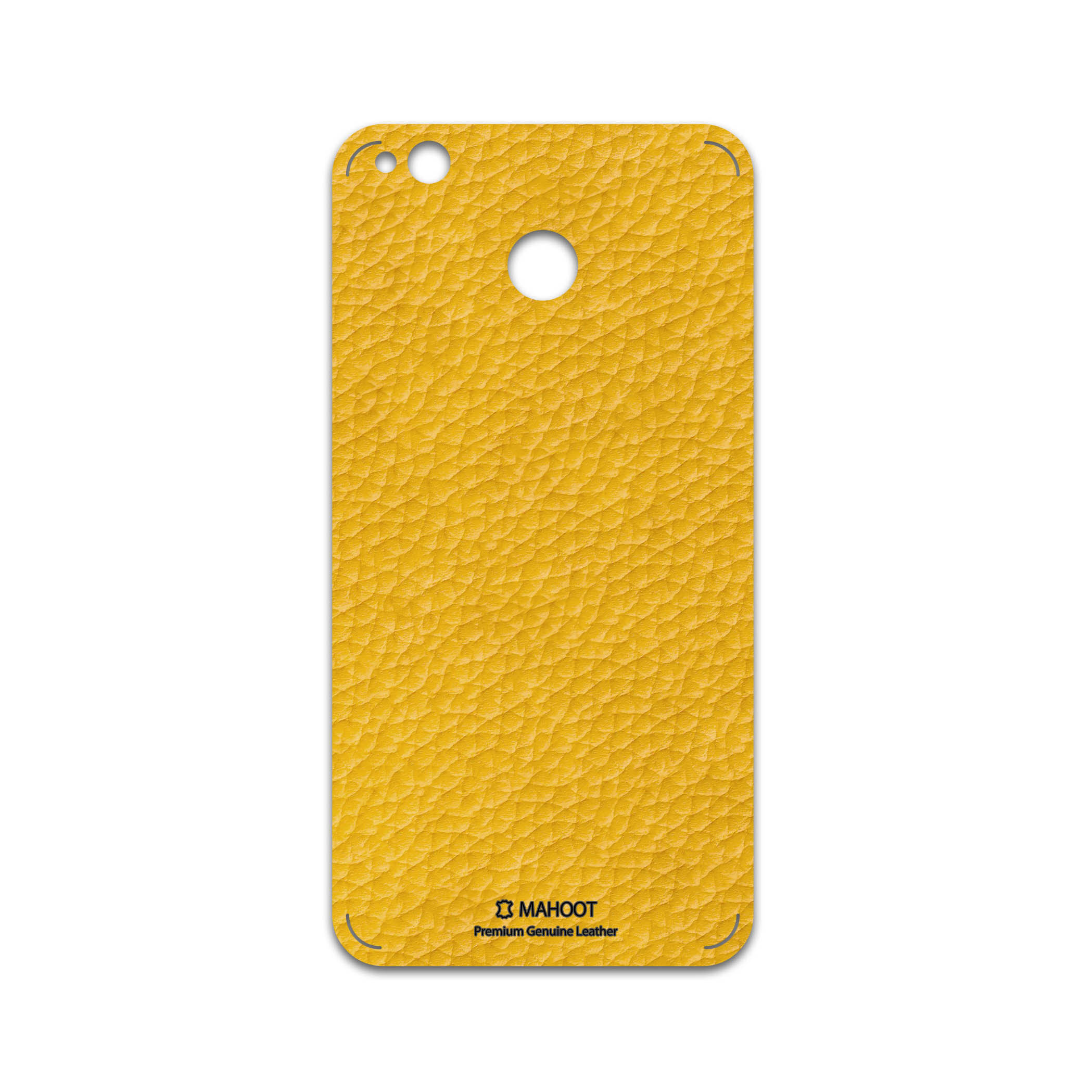 برچسب پوششی ماهوت مدل Mustard-Leather مناسب برای گوشی موبایل شیائومی Redmi 4X