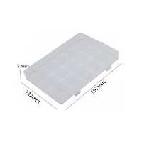 باکس پلاستکی 24 قسمتی قطعات الکترونیکی