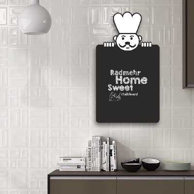 تخته سیاه مدل سرآشپز سایز 35x20 سانتی متر