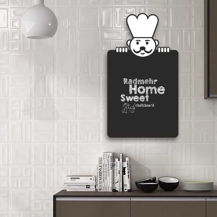 تخته سیاه مدل سرآشپز سایز 35x20 سانتی متر