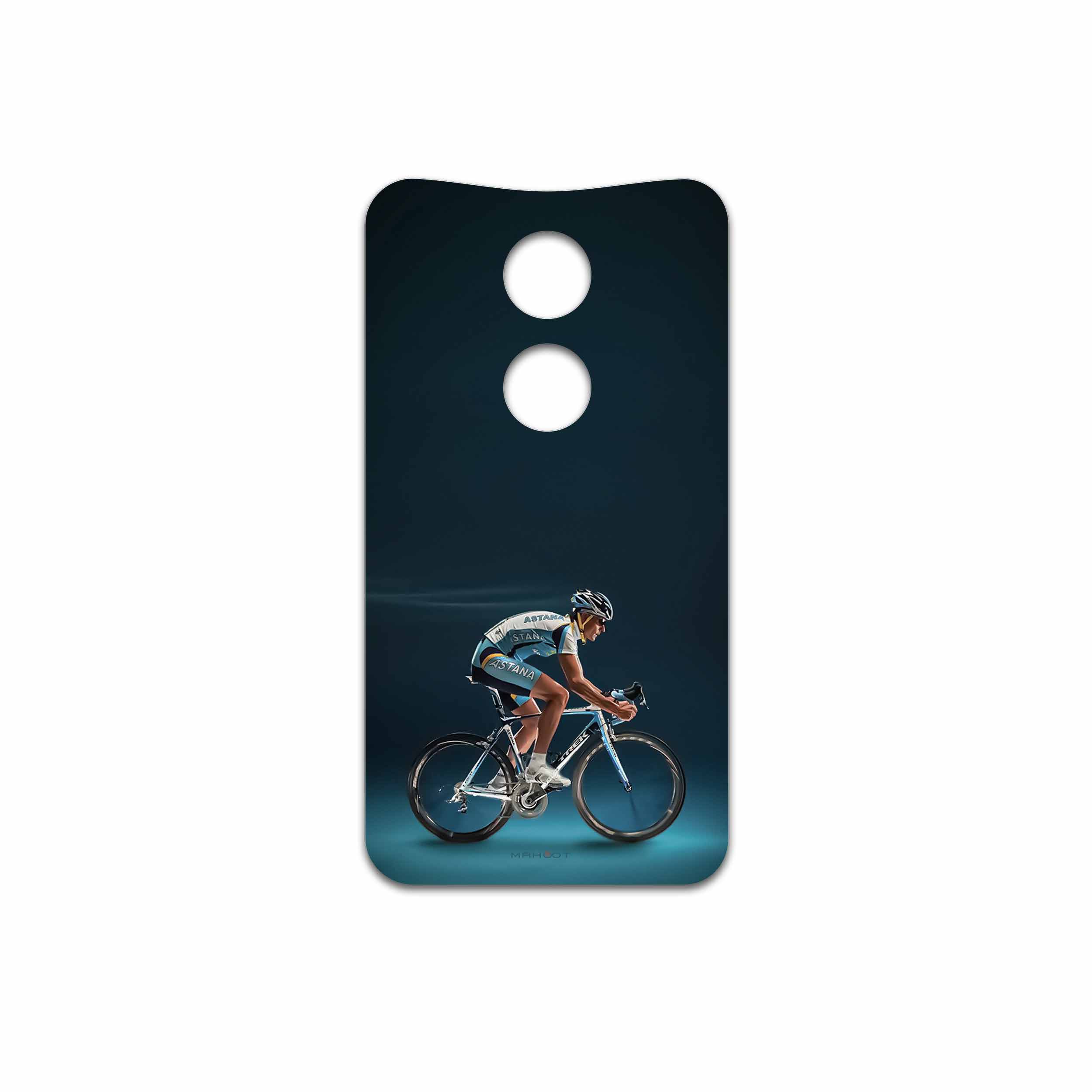 برچسب پوششی ماهوت مدل Road cycling مناسب برای گوشی موبایل موتورولا Moto X 2014