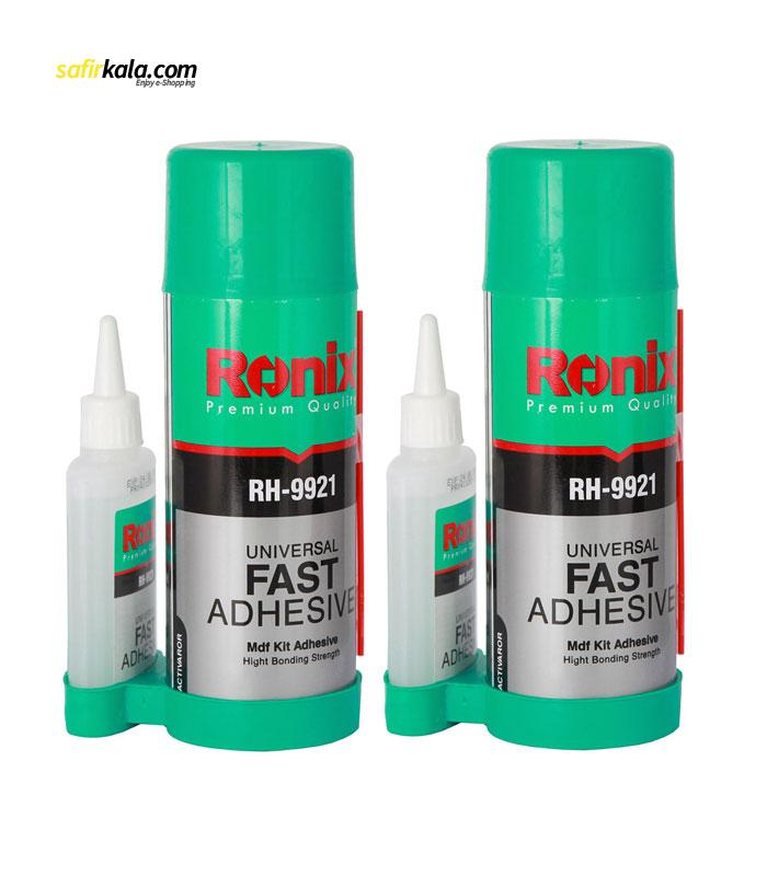 چسب فوری رونیکس مدل RH-9921G حجم 400 میلی لیتر بسته 2 عددی