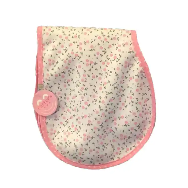 آروغ گیر سه عددی نوزاد طرح گل صورتی برند کارترز CARTERS