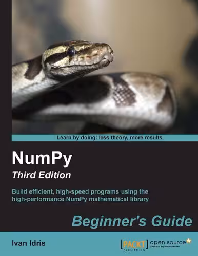 خرید و دانلود نسخه کامل کتاب Numpy Beginner's Guide