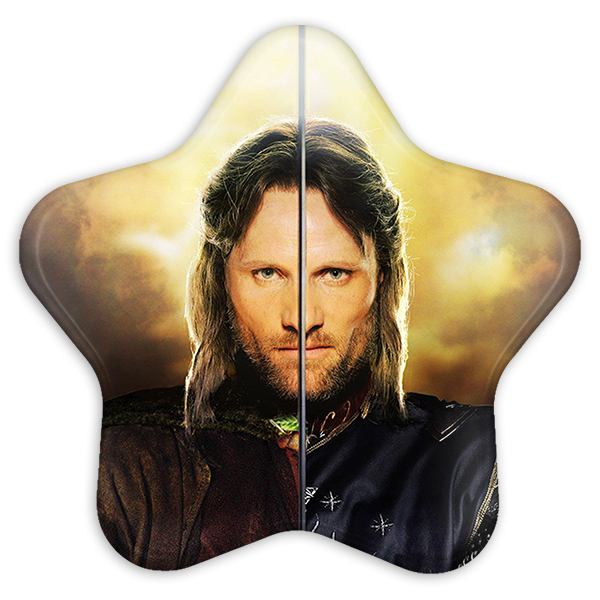 پیکسل خندالو طرح آراگون ارباب حلقه ها مدل ستاره ای کد 4767