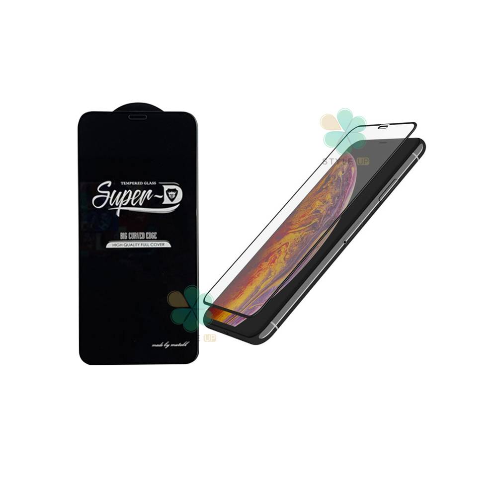 گلس گوشی اپل آیفون Apple iPhone XR تمام صفحه Super D