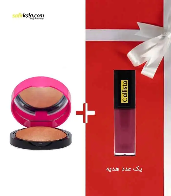 رژ گونه کالیستا سری Terracotta شماره B23 به همراه هدیه