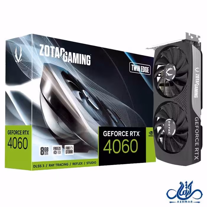 کارت گرافیک زوتک Graphics Cards RTX 4060 8GB Twin Edge