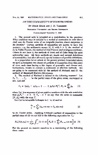 خرید و دانلود نسخه کامل کتاب On the Summability of Fourier Series
