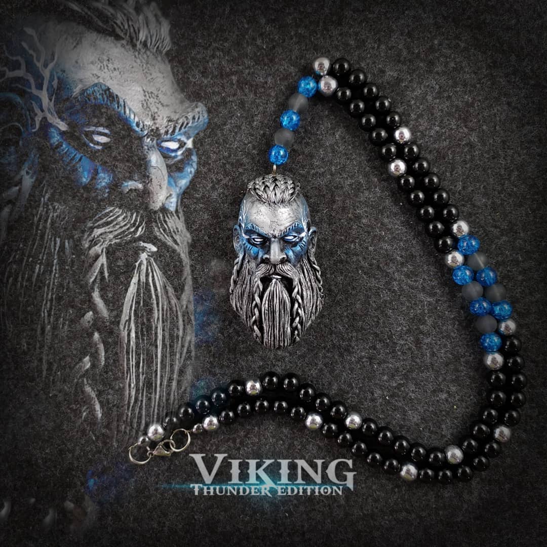 خرید گردنبند رزینی viking با بهترین قیمت