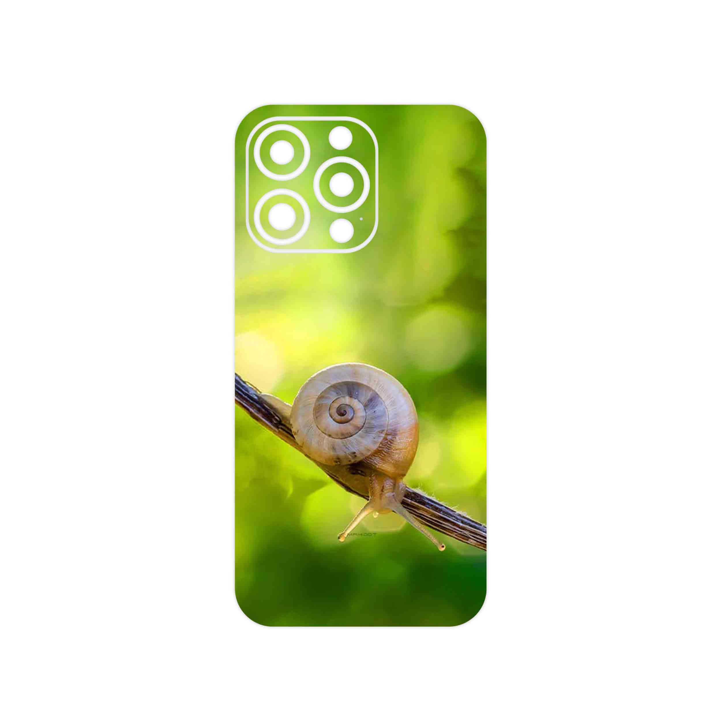 برچسب پوششی ماهوت مدل Snail مناسب برای گوشی موبایل اپل iPhone 13 Pro Max
