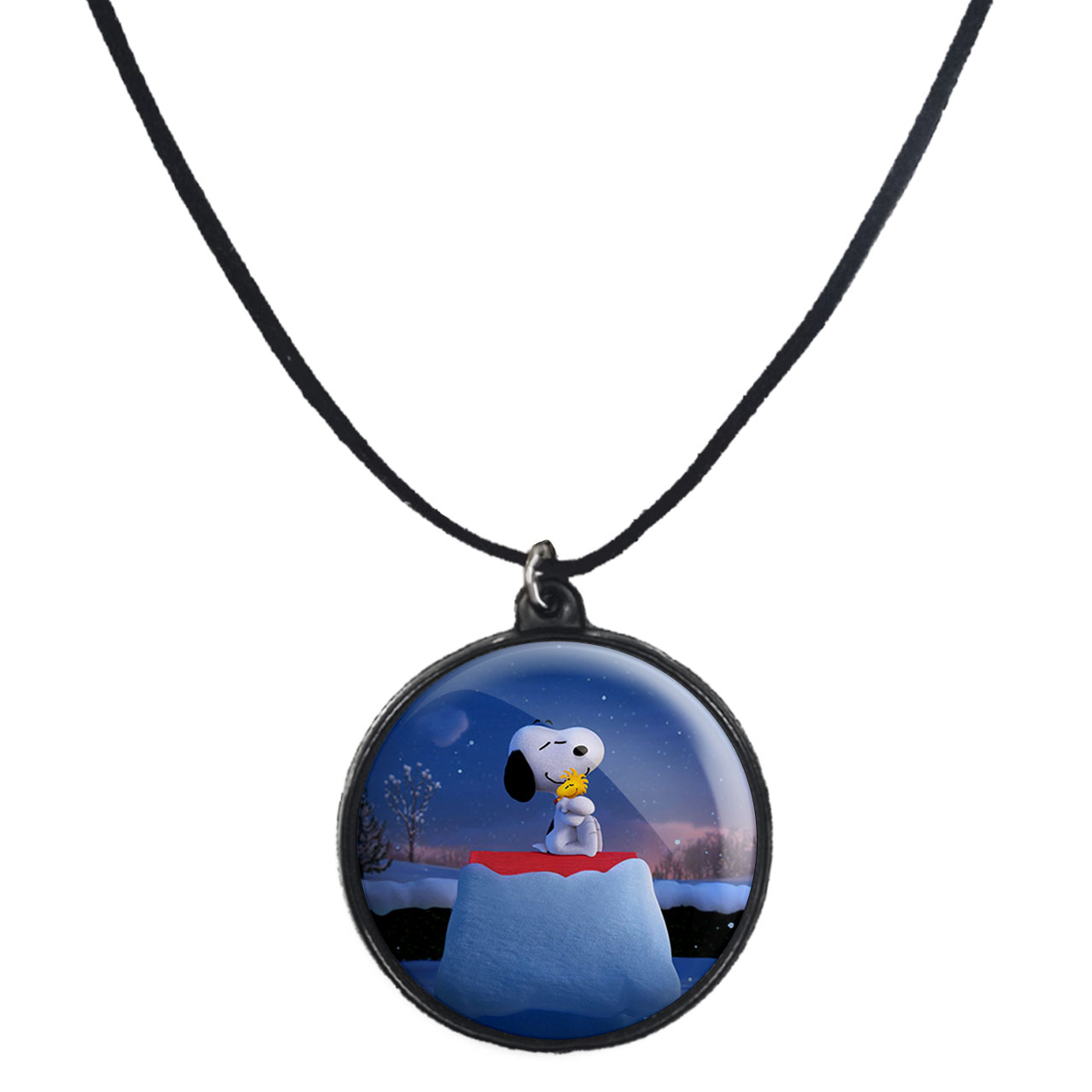 گردنبند پرمانه طرح اسنوپی کد pmb.14447