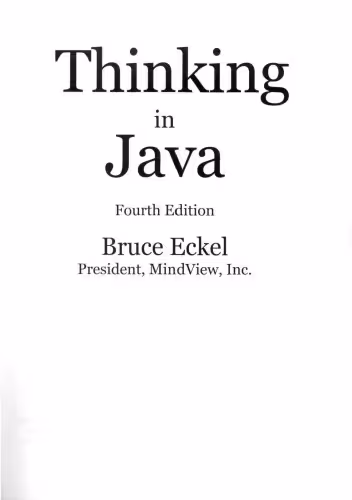 خرید و دانلود نسخه کامل کتاب Thinking in Java