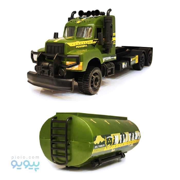 اسباب بازی تانکر ارتشی سایز بزرگ تک و عمده