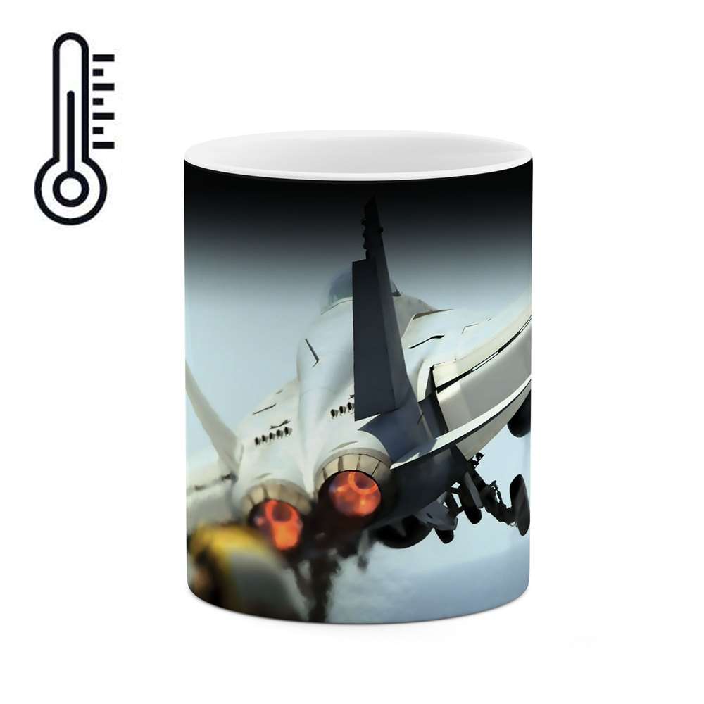 ماگ حرارتی طرح هواپیمای جنگنده مدل mgh00862