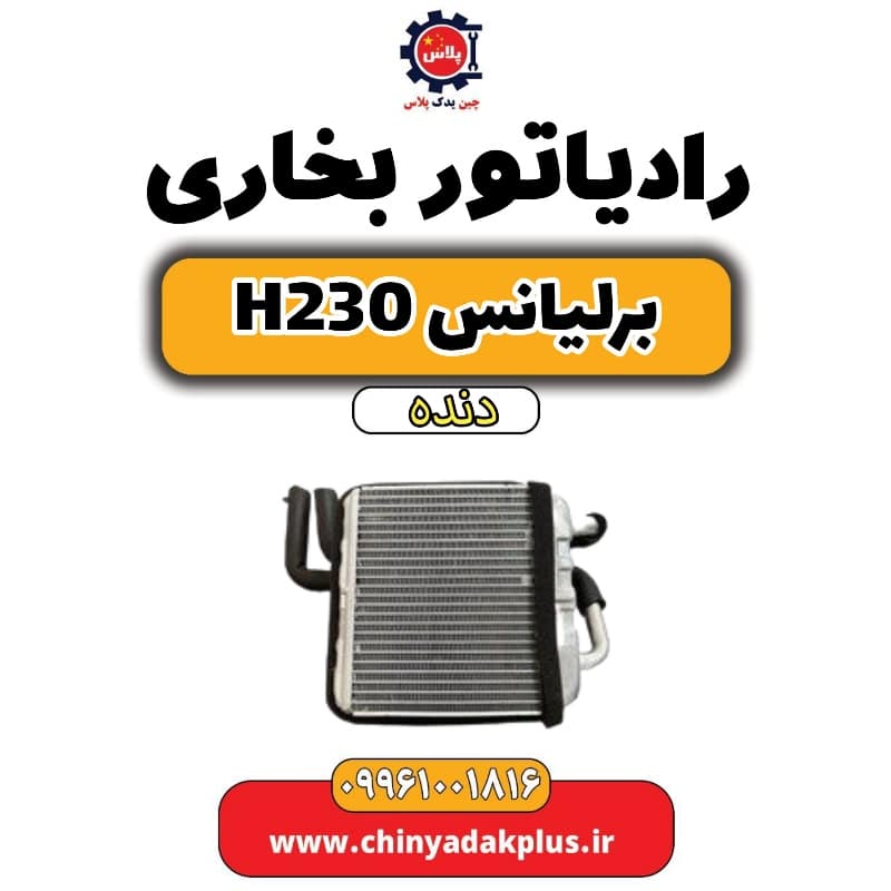 رادیاتور بخاری برلیانس h230 دنده ای