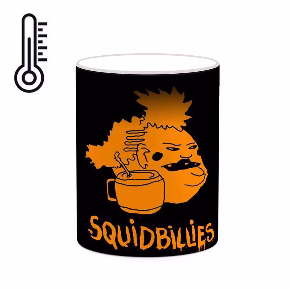 ماگ حرارتی کاکتی طرح کارتون Squidbillies مدل mgh23244