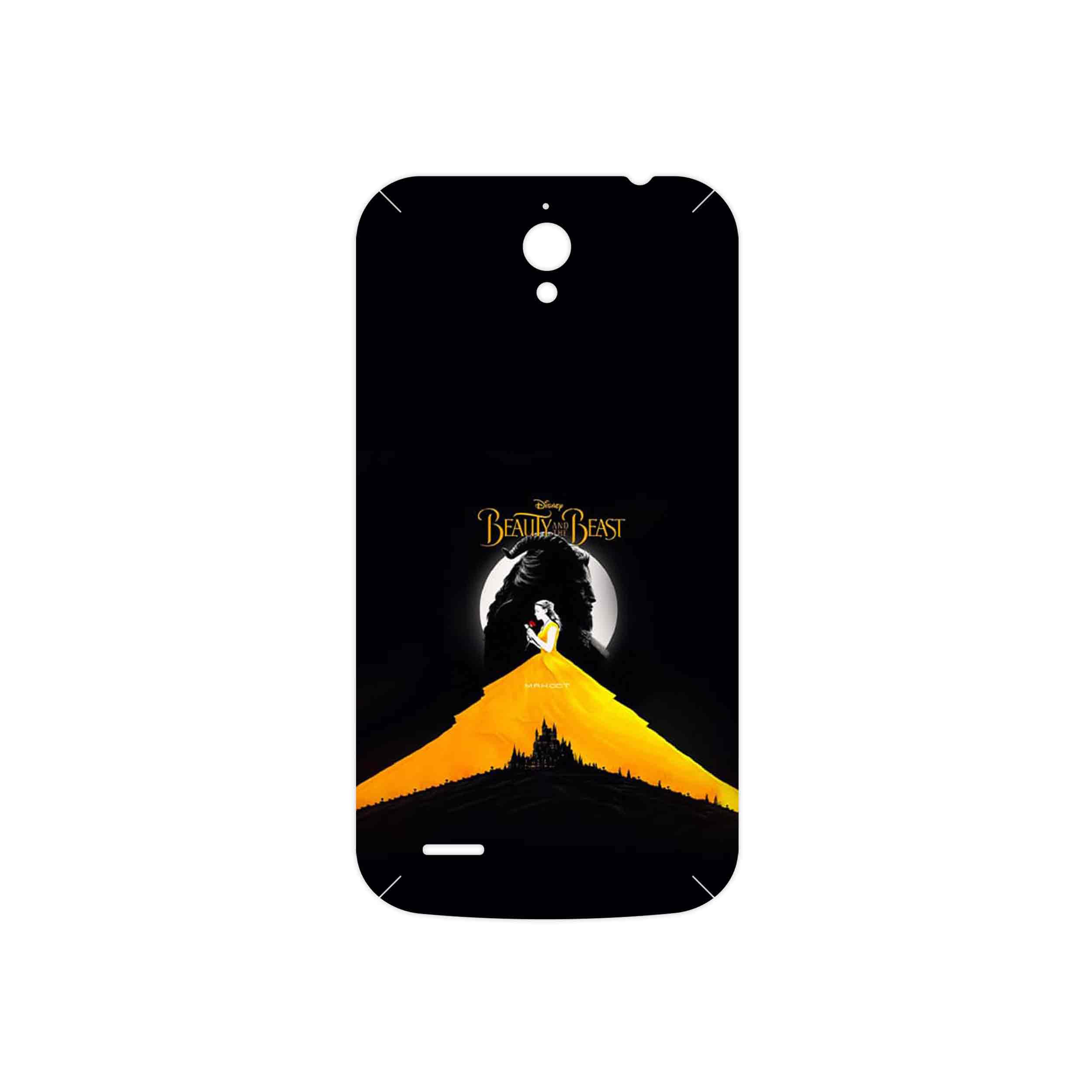 برچسب پوششی ماهوت مدل Beauty and the Beast مناسب برای گوشی موبایل هوآوی Ascend G610