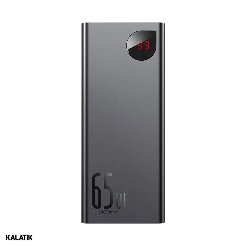 پاور بانک 65 وات باسئوس Adaman مدل PPIMDA-D01 ظرفیت 20000 میلی آمپر ساعت