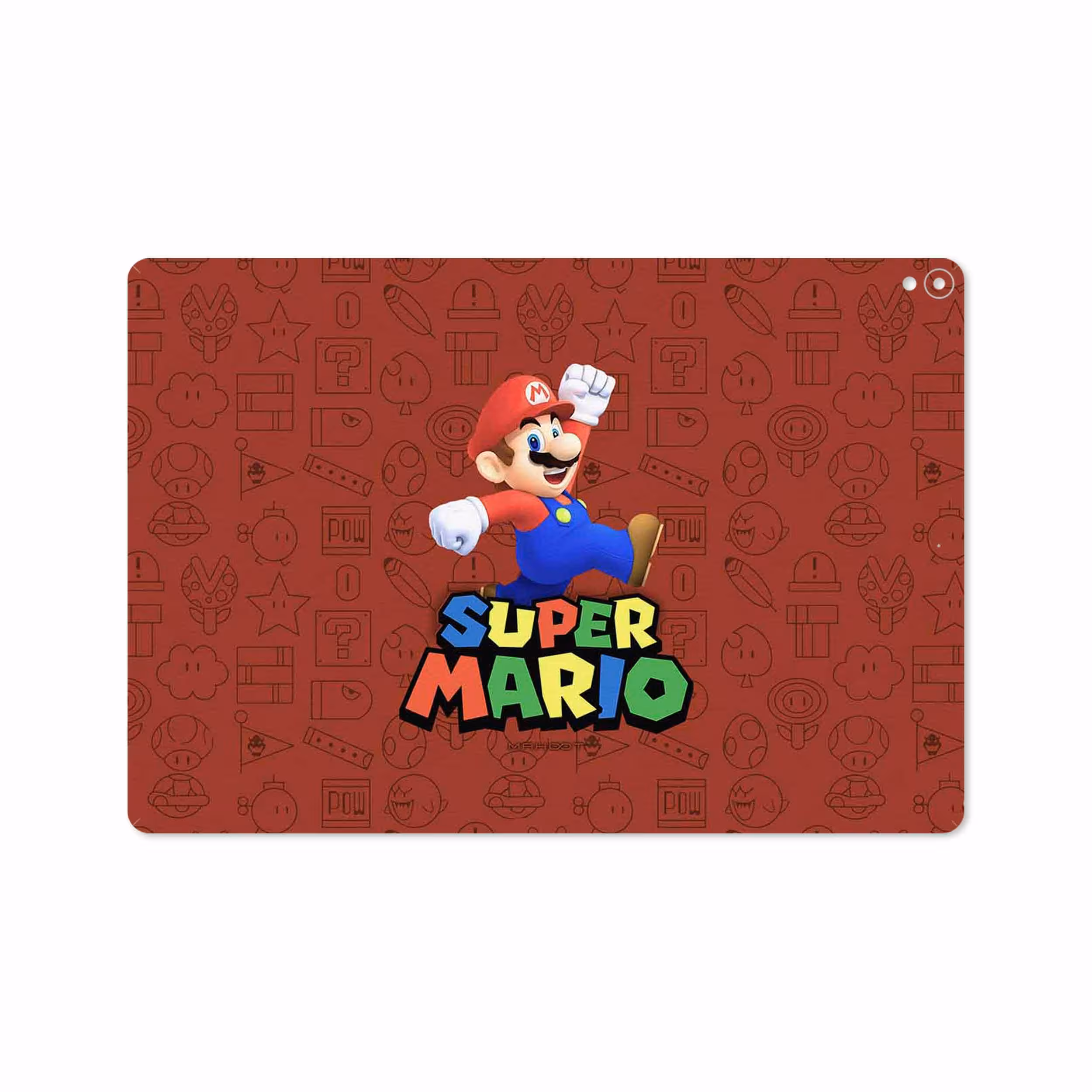 برچسب پوششی ماهوت مدل Super-Mario-Game مناسب برای تبلت اپل iPad Pro 10.5 2017 A1709