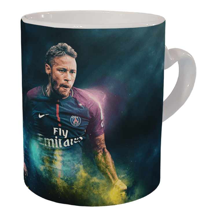 ماگ مدل دسته قلبی طرح نیمار کد 95