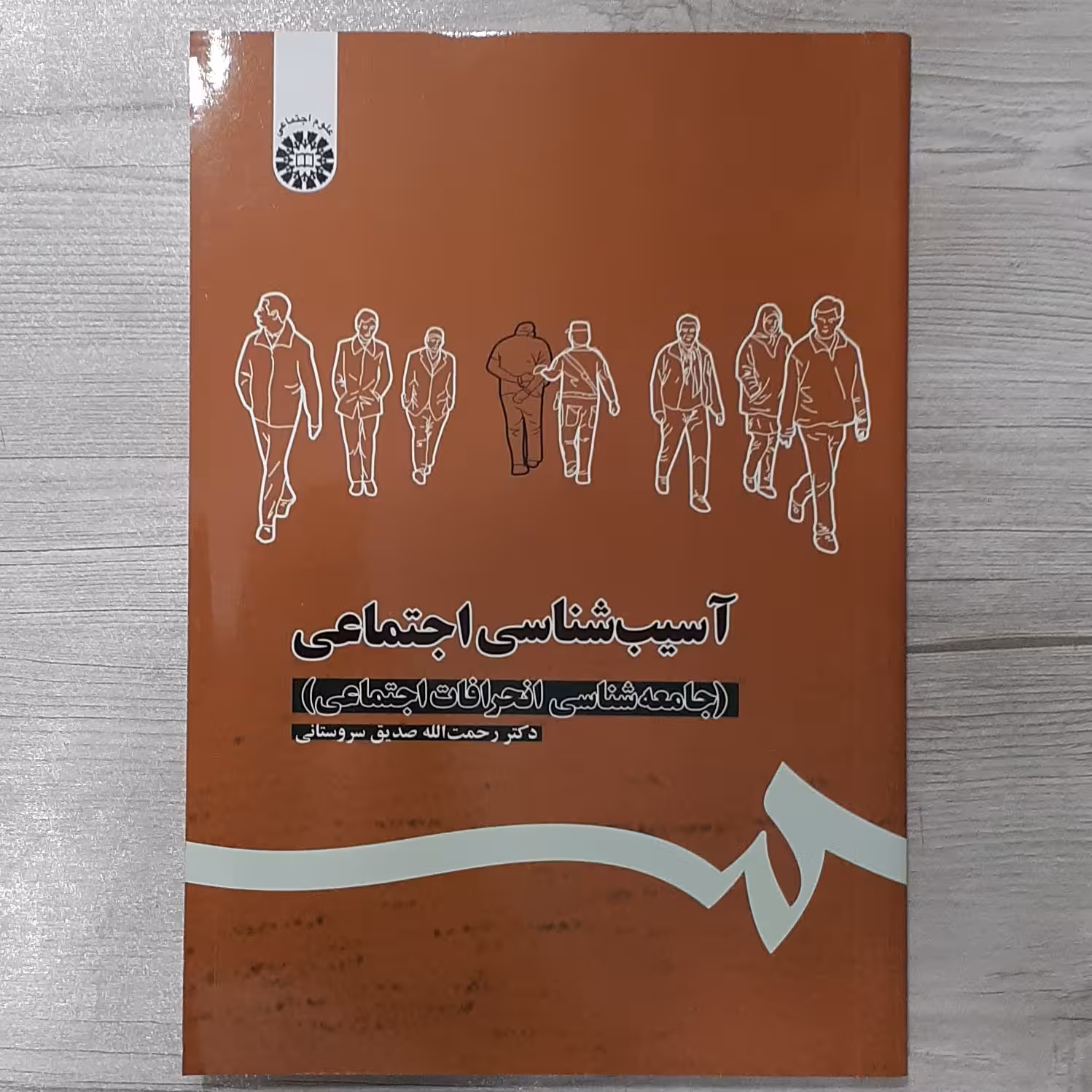 کتاب آسیب شناسی اجتماعی  (جامعه شناسی انحرافات اجتماعی)تالیف رحمت الله صدیق سروستانی انتشارات  سمت