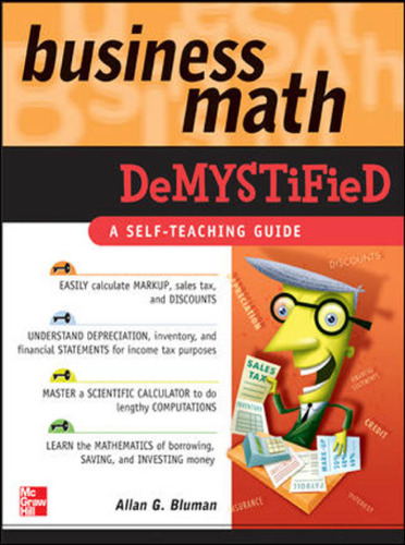 خرید و دانلود نسخه کامل کتاب Business Math Demystified