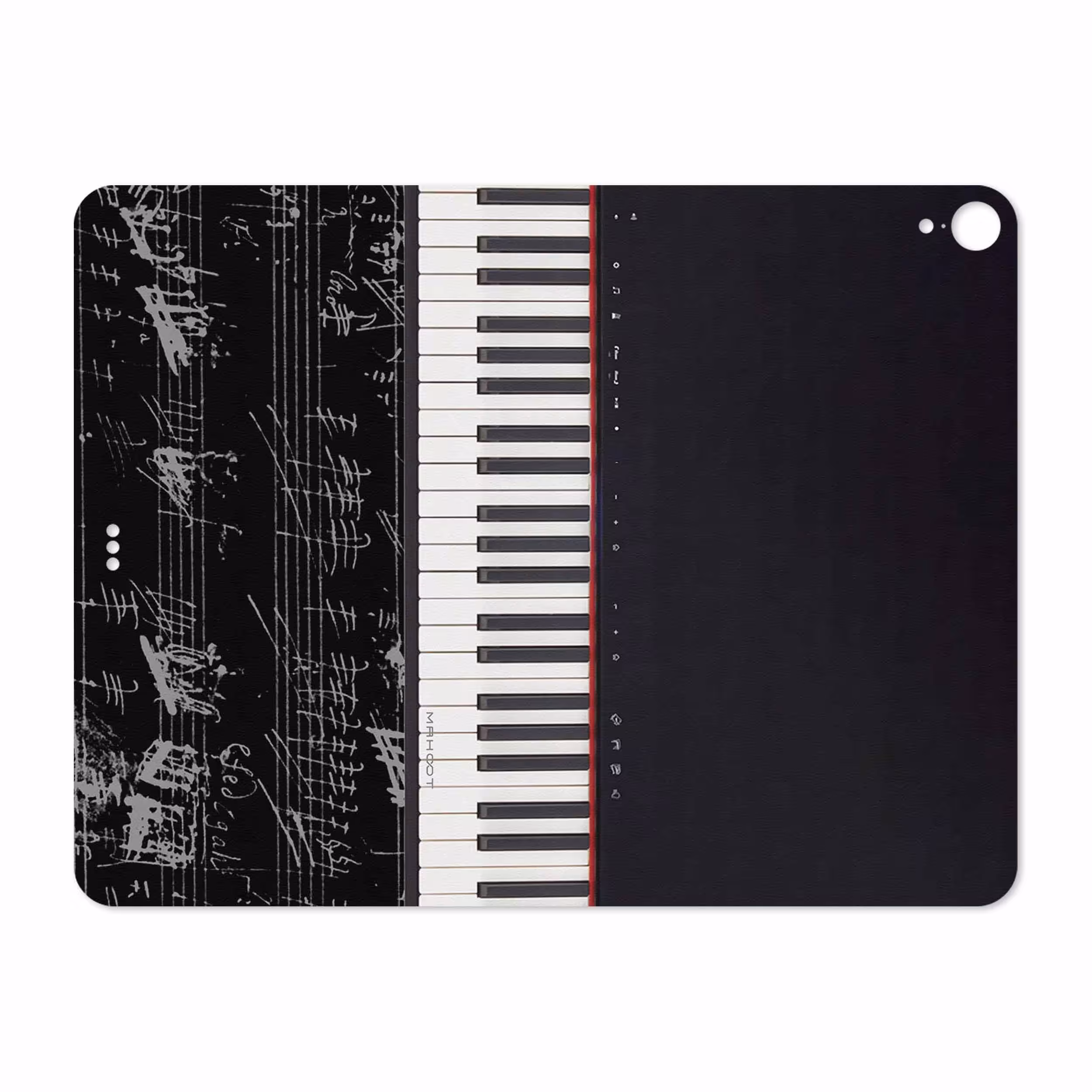 برچسب پوششی ماهوت مدل Piano-Instrument مناسب برای تبلت اپل iPad Pro 12.9 (GEN 3) 2018 A1876