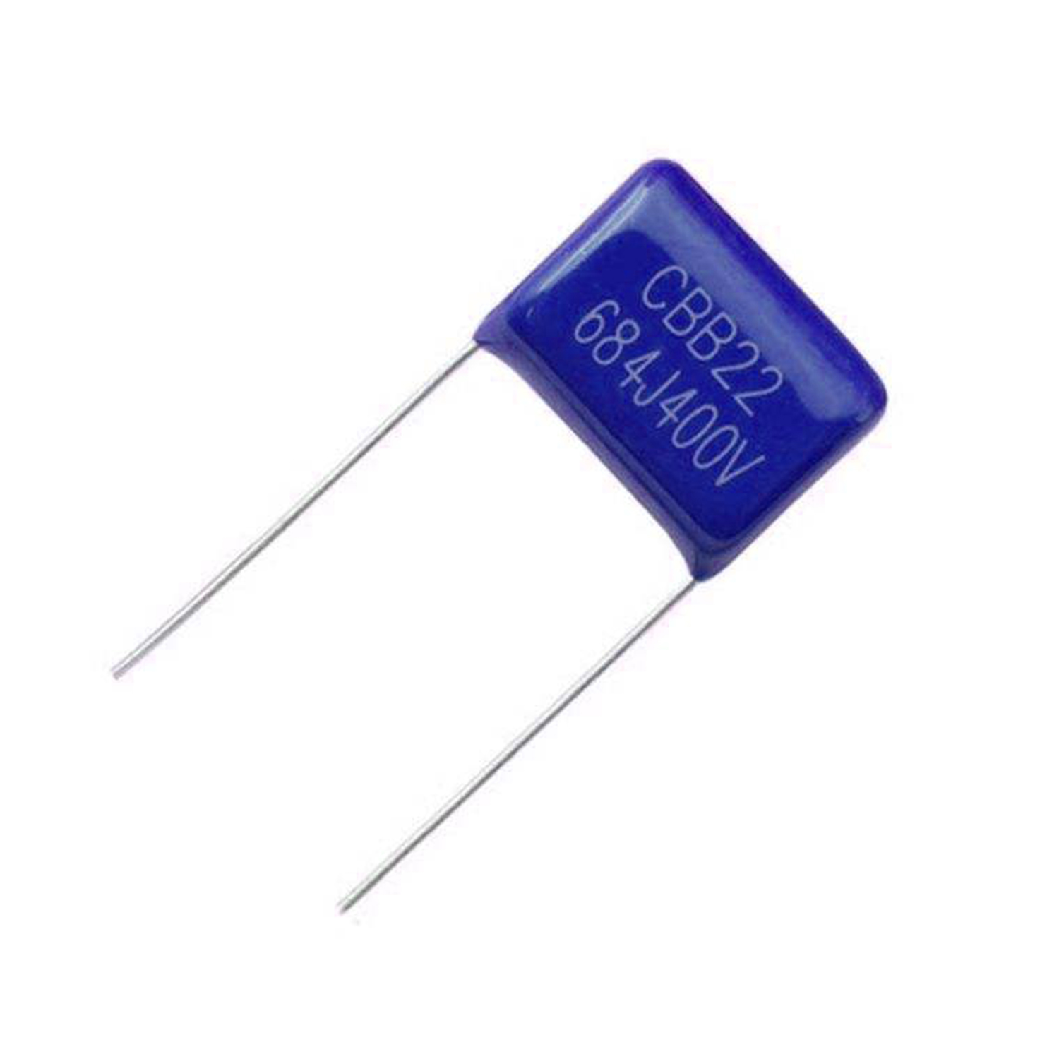 خازن پلی استر 680 نانو فاراد مدل 400V بسته 5 عددی