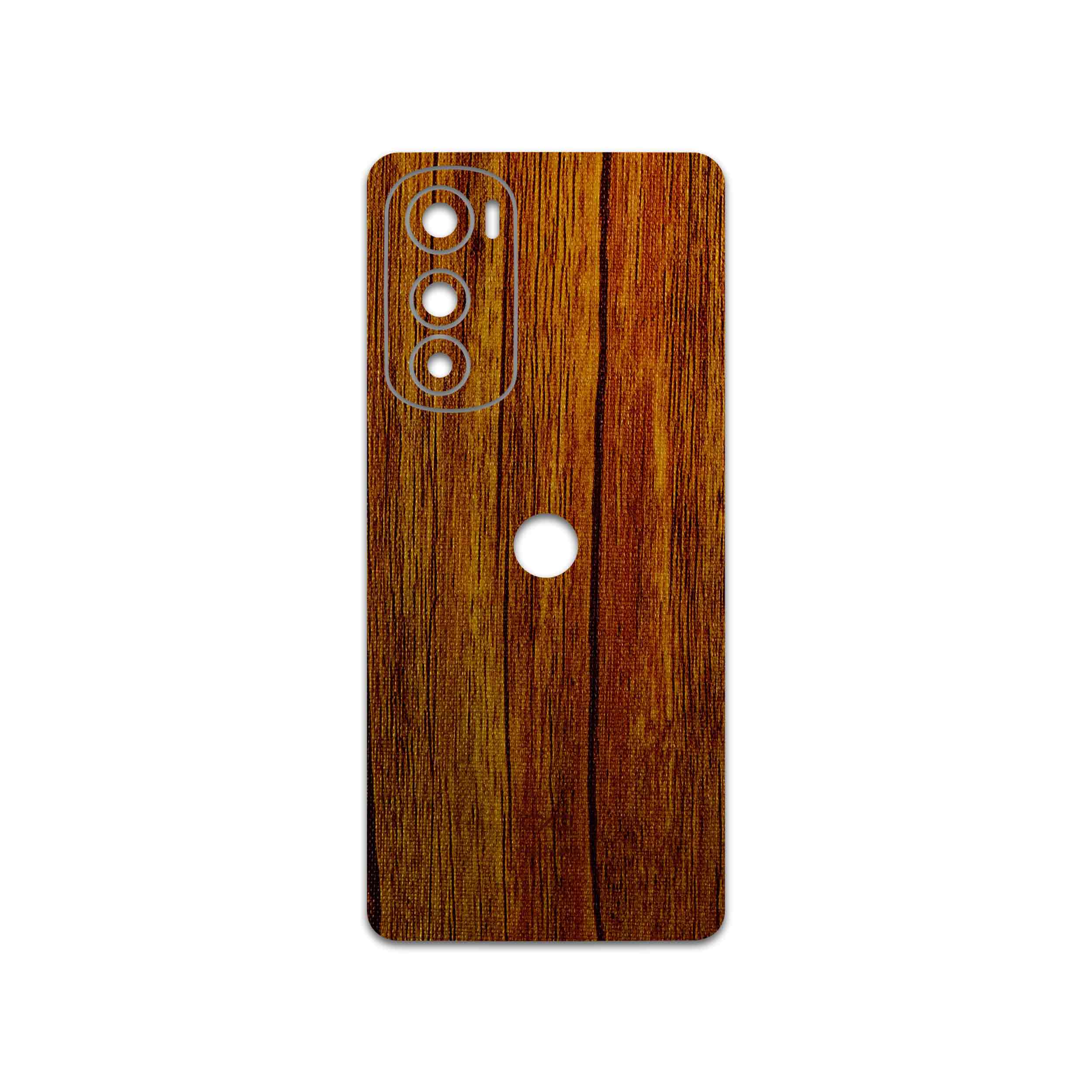برچسب پوششی ماهوت مدل Orange-Wood مناسب برای گوشی موبایل موتورولا Edge 30