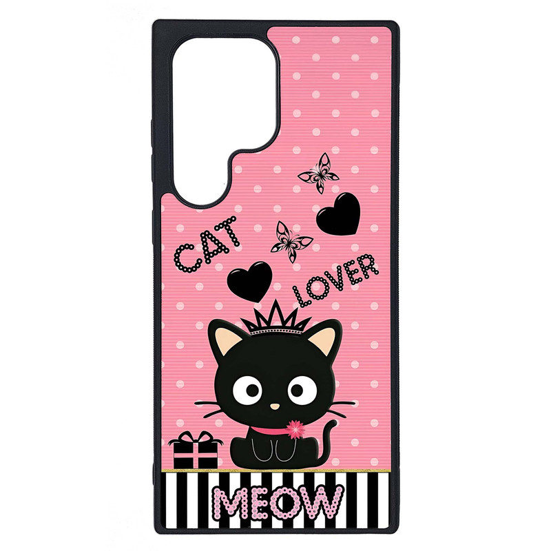 کاور طرح بچه گربه کد G-155 مناسب برای گوشی موبایل سامسونگ Galaxy S23 Ultra | دیجی قاب دونی