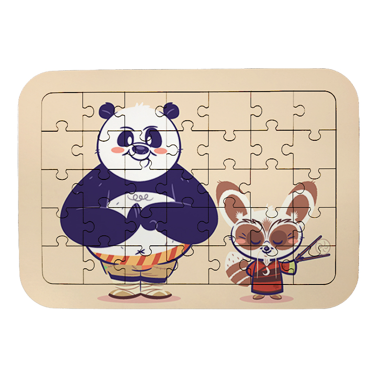 پازل 35 تکه مدل پاندا مونگ فو کار کد 99