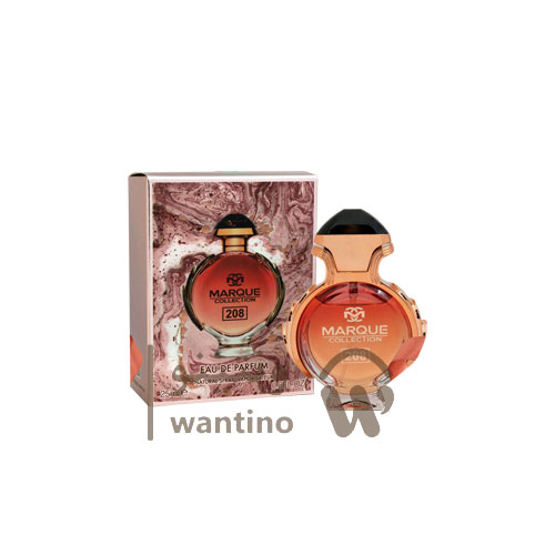عطر ادکلن زنانه پاکو رابان المپیا اونیکس مارکویی کالکشن کد 208 (Marque Collection Paco Rabanne Olympea Onyx Collector Edition)