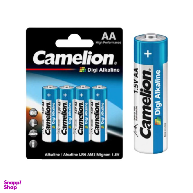 باتری قلمی کملیون سری دیجی آلکالاین 4 عددی