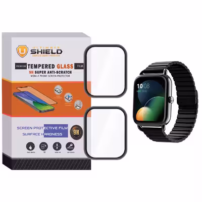 محافظ صفحه نمایش نانو آلتیمیت شیلد مدل NUL مناسب برای ساعت هوشمند هایلو RS4 Plus بسته دو عددی