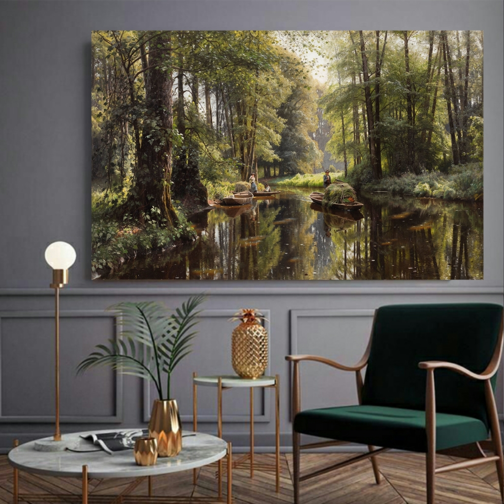  تابلو بوم طرح هنر کلاسیک مدل SDB311