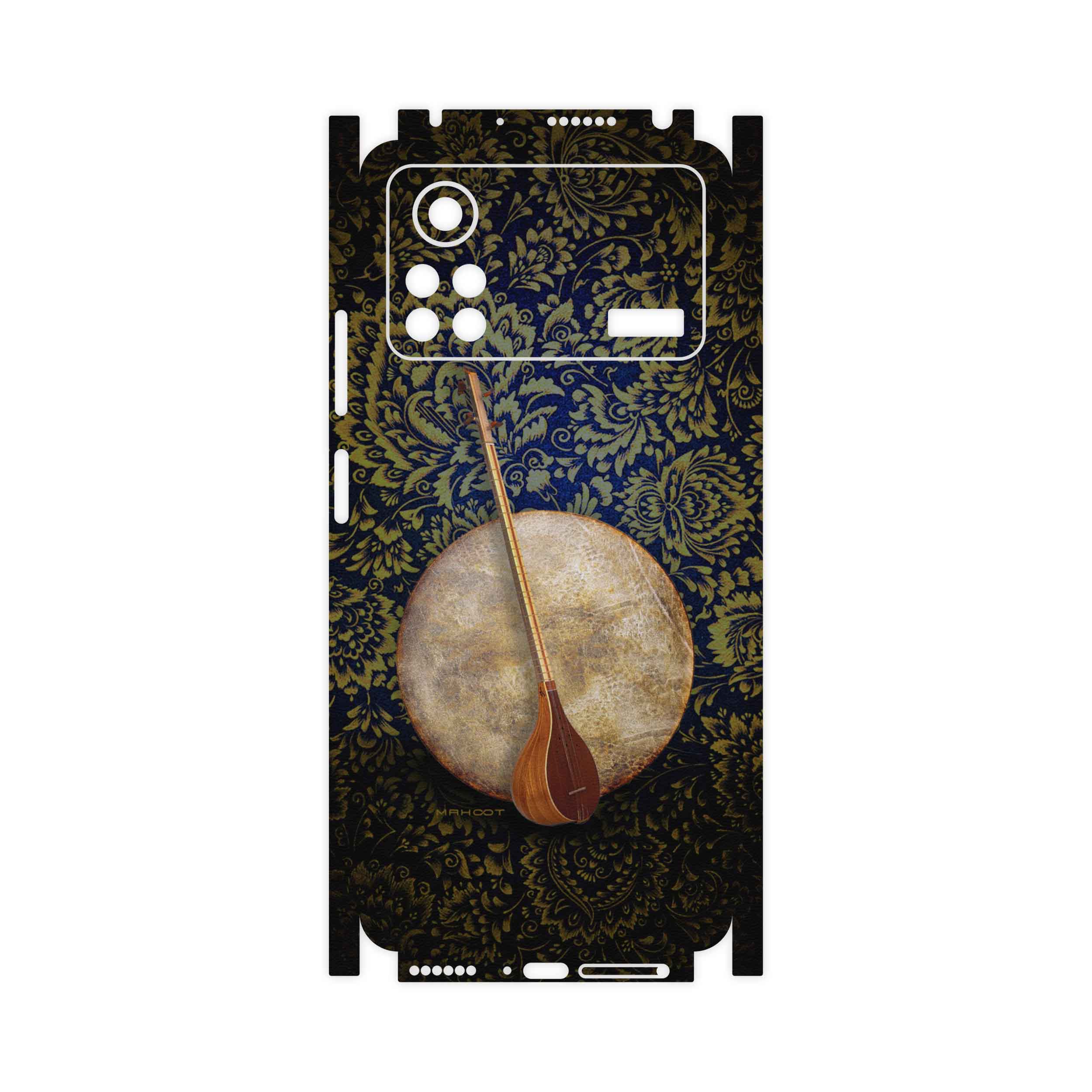 برچسب پوششی ماهوت مدل Setar-Daf-Instruments-FullSkin مناسب برای گوشی موبایل شیائومی Poco X4 Pro 5G