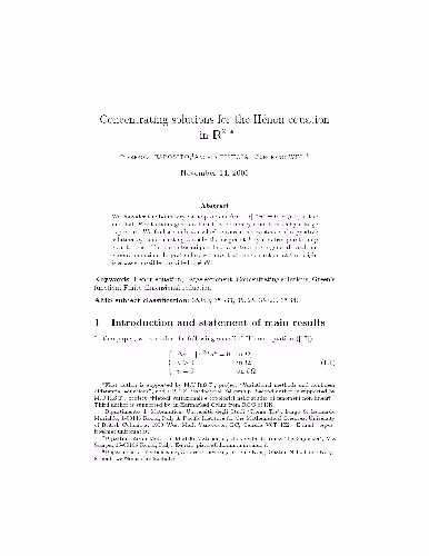 خرید و دانلود نسخه کامل کتاب Concentrating solutions for the Henon equation in R^2