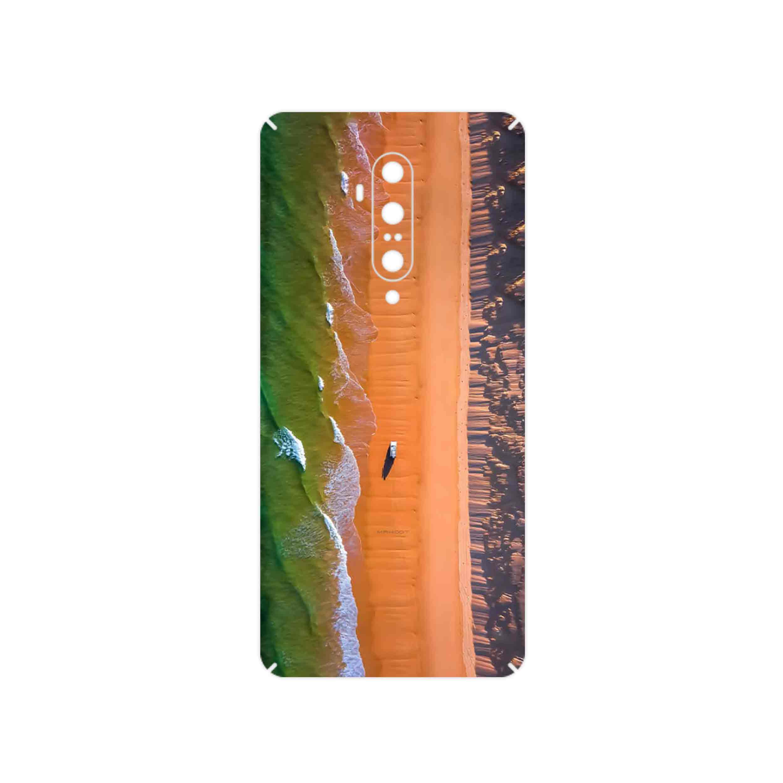 برچسب پوششی ماهوت مدل Beach and Green Sea مناسب برای گوشی موبایل وان پلاس 7T Pro