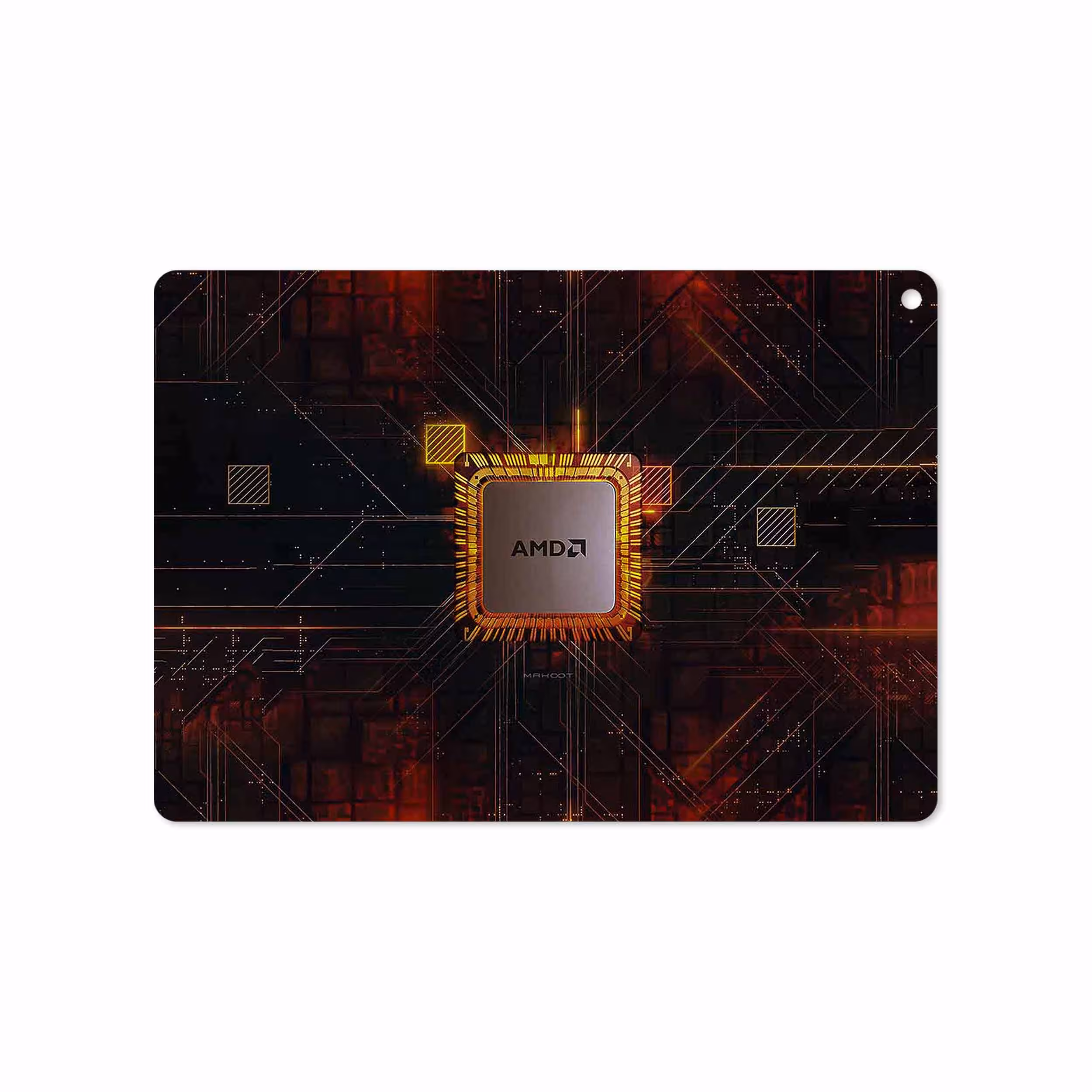 برچسب پوششی ماهوت مدل AMD Brand مناسب برای تبلت اپل iPad Air 2 2014 A1567