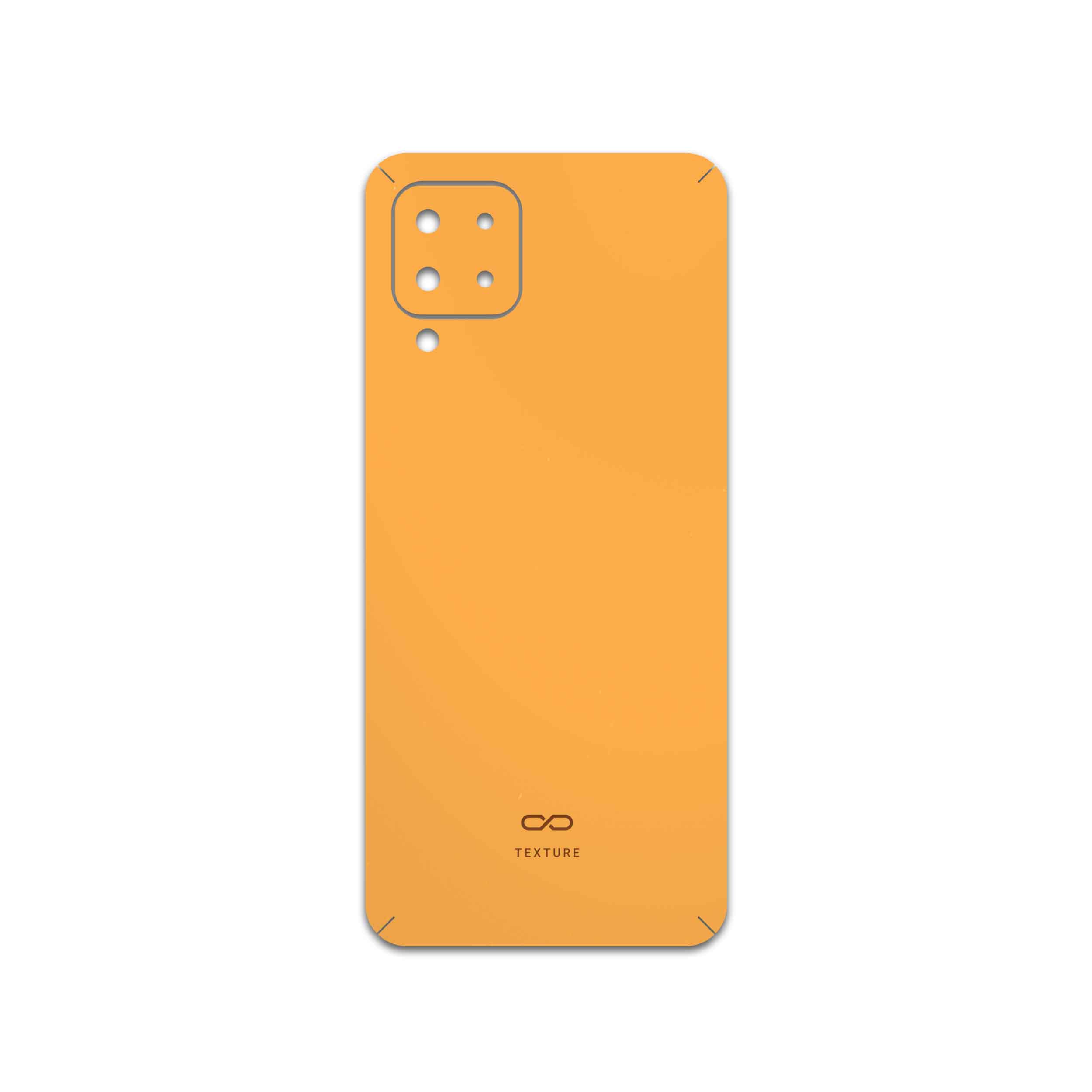 برچسب پوششی ماهوت مدل Matte-Orange مناسب برای گوشی موبایل سامسونگ Galaxy M22