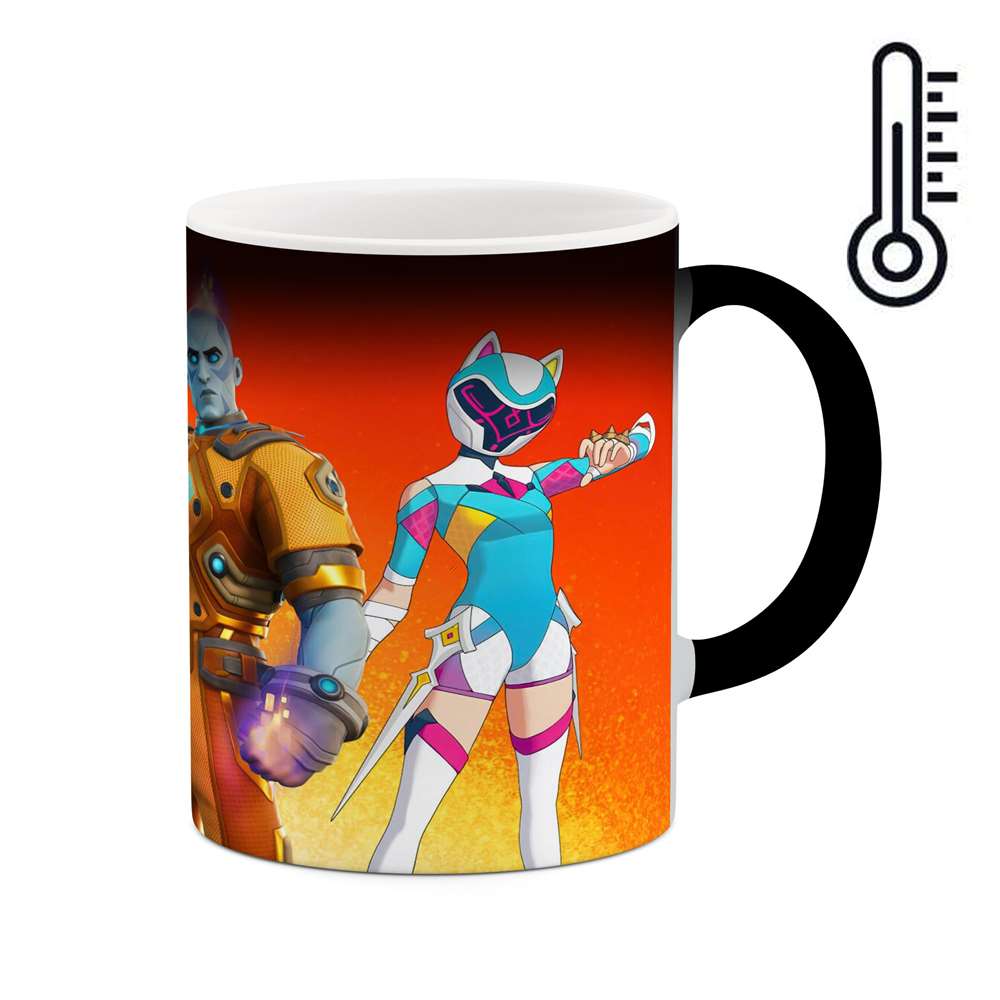 ماگ حرارتی کاکتی طرح بازی مدل mgh14576