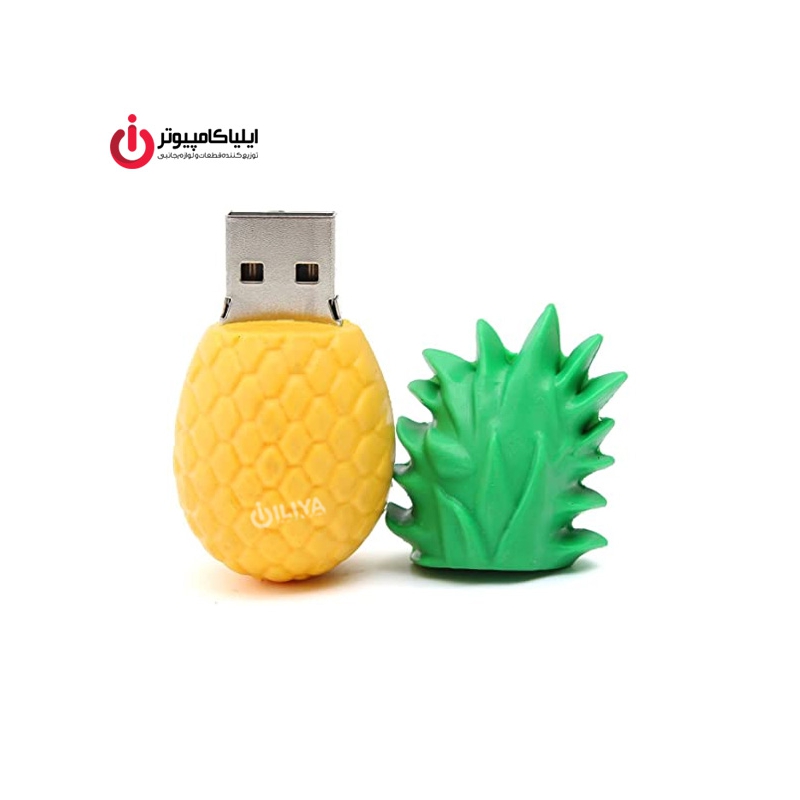 فلش مموری عروسکی کینگ فست مدل PI-15 طرح pineapple ظرفیت 32 گیگابایت