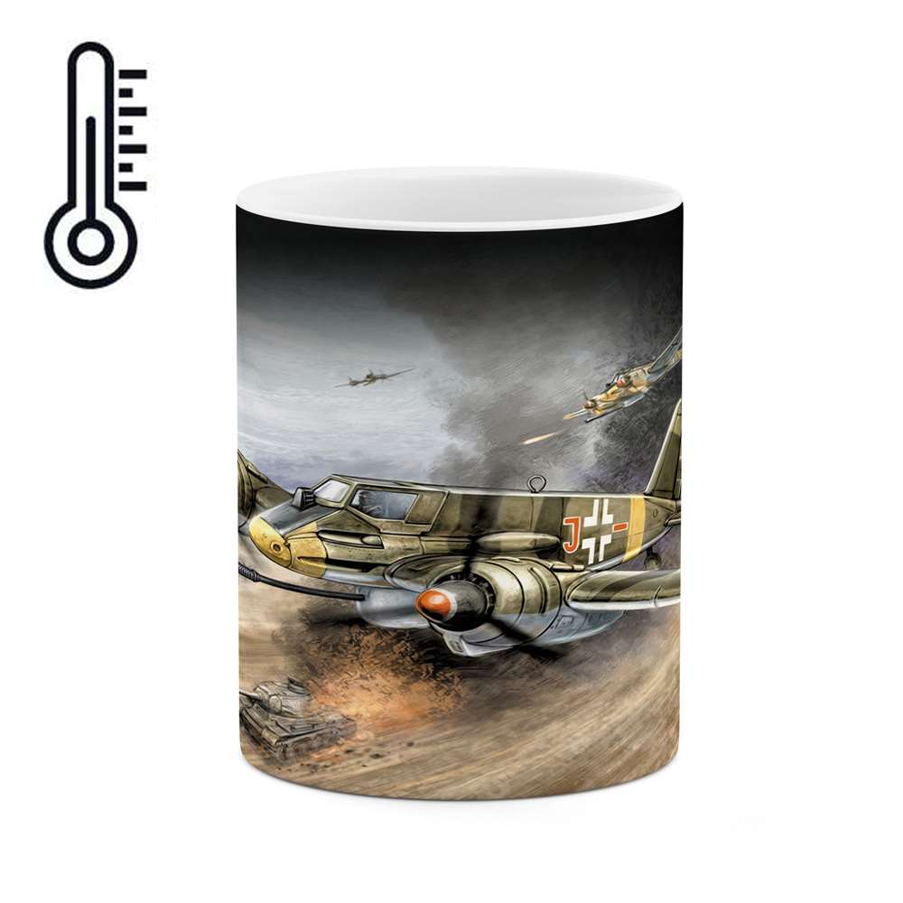 ماگ حرارتی طرح هواپیمای جنگنده مدل mgh10604